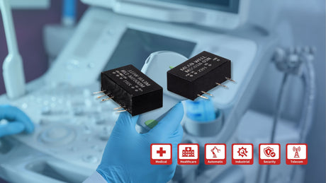 MDS01/02-N & MDD01/02-N Series: 1W/2W Medical Grade Unregulated & Isolated DC/DC Converters