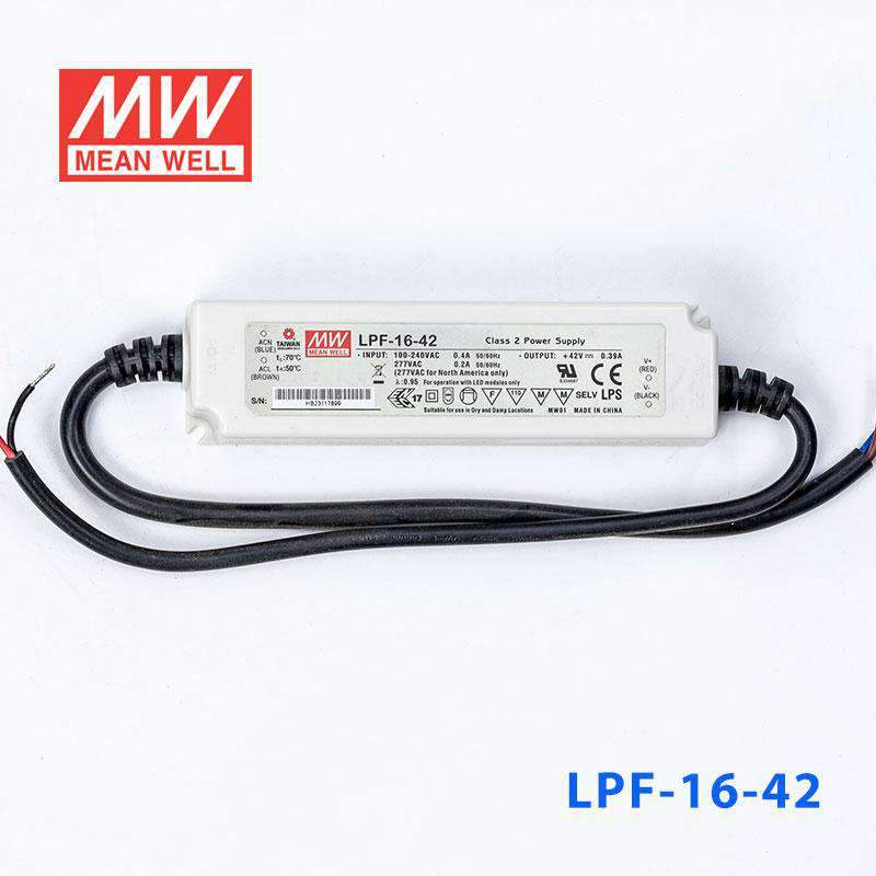 Mean Well LPF-16-42 Power Supply 16W 42V 390mA - PHOTO 2