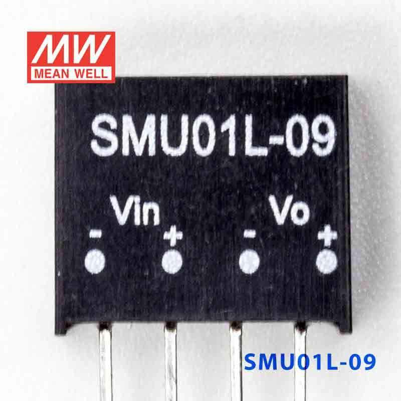 Mean Well SMU01L-09 DC-DC Converter - 1W - 4.5~5.5V in 9V out 110mA - PHOTO 2