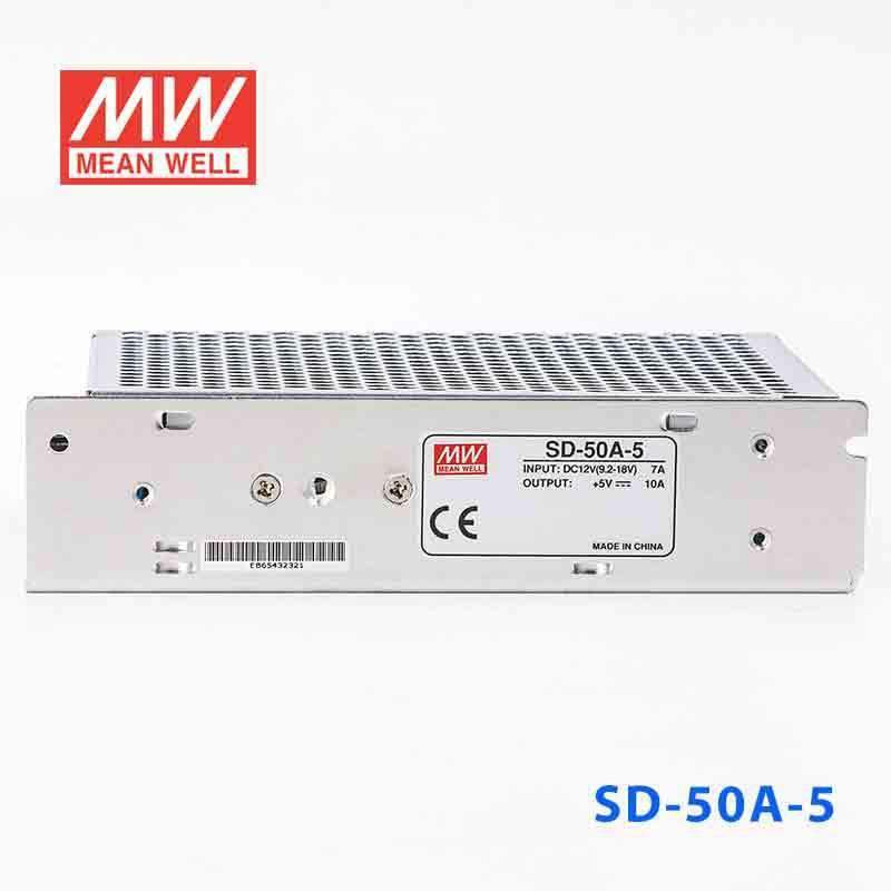 Mean Well SD-50A-5 DC-DC Converter - 50W - 9.2~18V in 5V out 10A - PHOTO 2