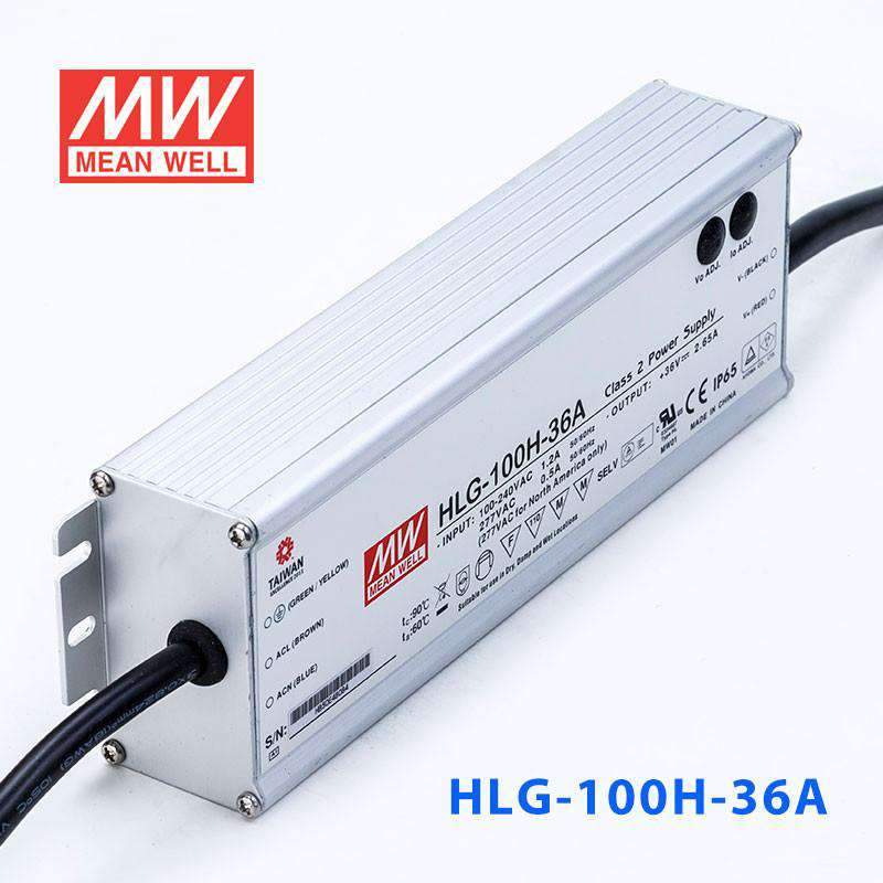 Mean Well HLG-100H-36A Power Supply 100W 36V - Adjustable 2.65A - PHOTO 1