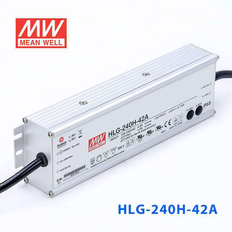 Mean Well HLG-240H-42A Power Supply 240W 42V - Adjustable 5.72A - PHOTO 1
