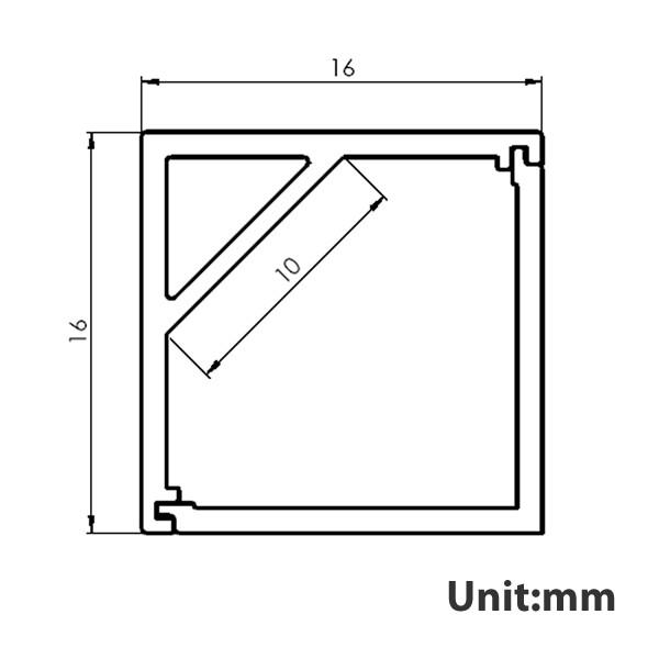 LED Extrusion EXCR02 Linear Profile - PHOTO 4