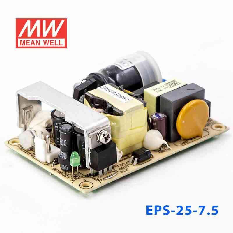 Mean Well EPS-25-7.5 Power Supply 25W 7.5V 3.4A - PHOTO 1