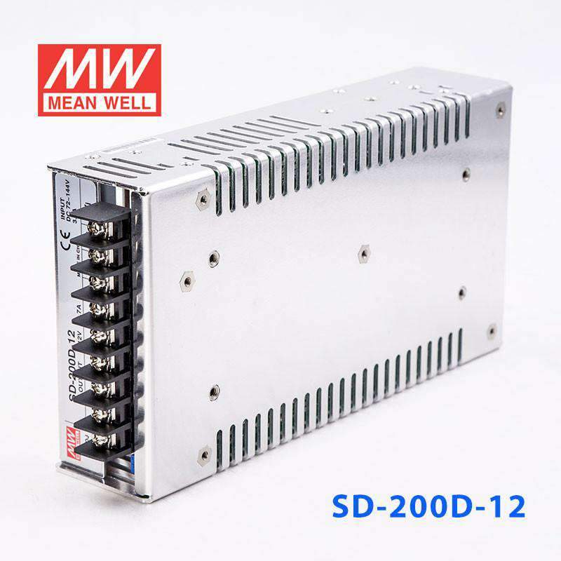Mean Well SD-200D-12 DC-DC Converter - 200.4W - 72~144V in 12V out 16.7A - PHOTO 1
