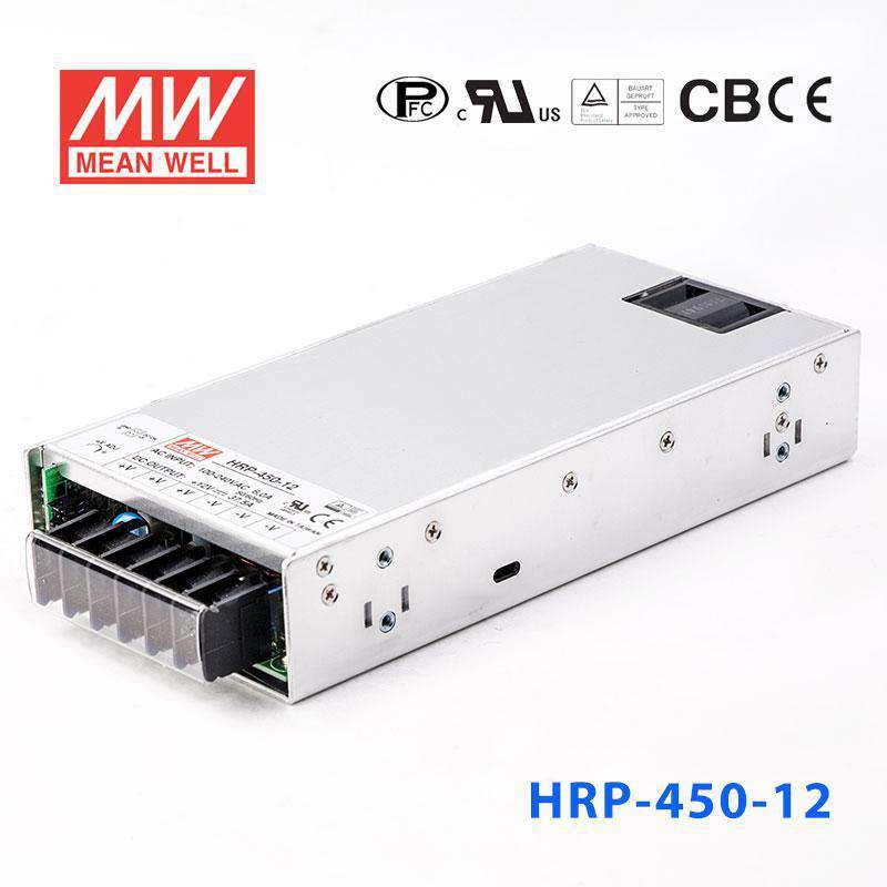 Mean Well HRP-450-12 Power Supply 450W 12V 37.5A