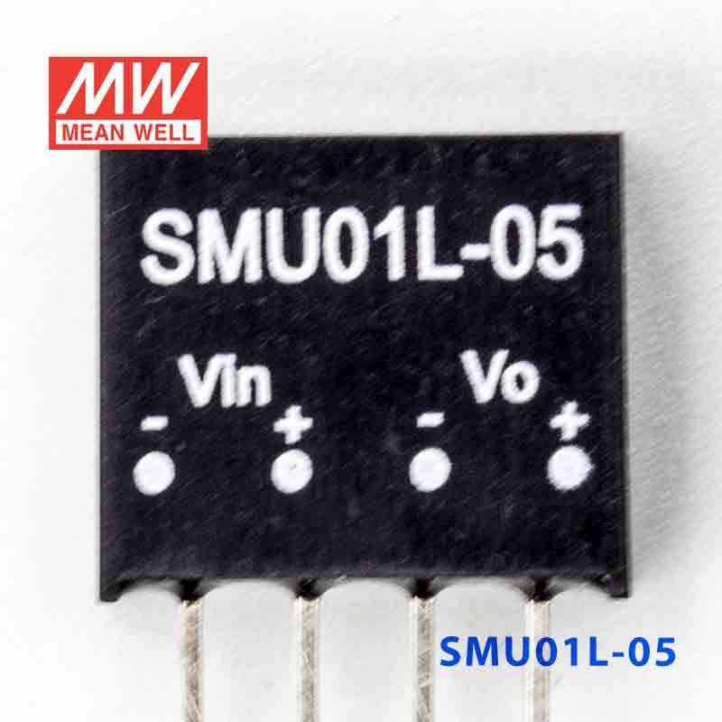 Mean Well SMU01L-05 DC-DC Converter - 1W - 4.5~5.5V in 5V out 200mA - PHOTO 2