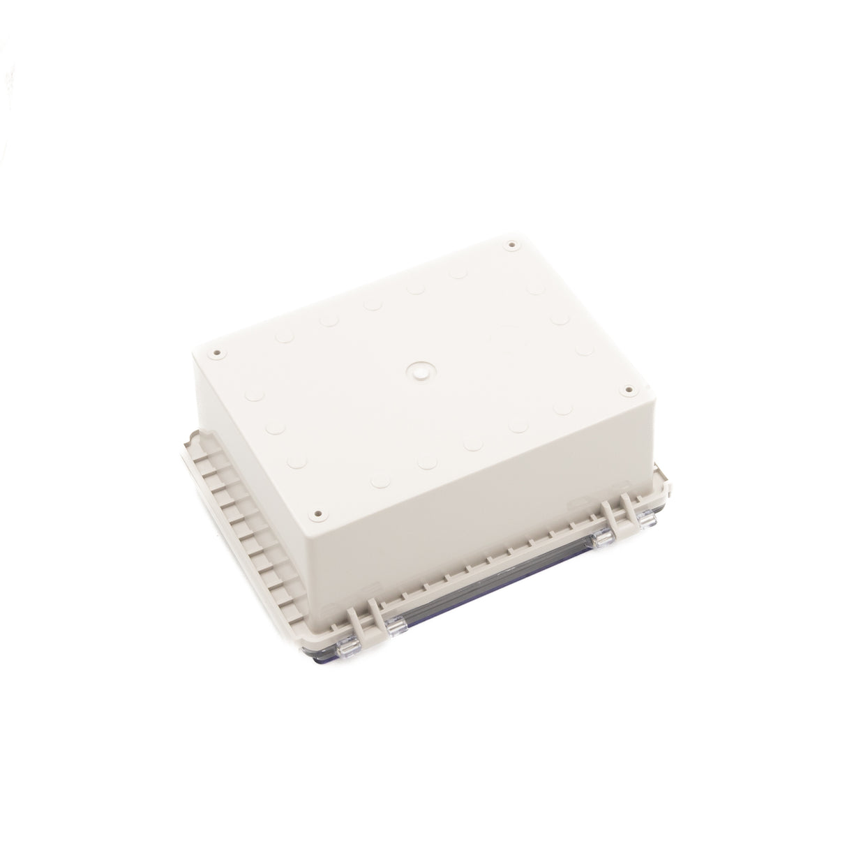 Boxco P-Series 160x210x100mm Plastic Enclosure, IP67, IK08, ABS, Transparent Cover, Molded Hinge and Latch Type - PHOTO 2