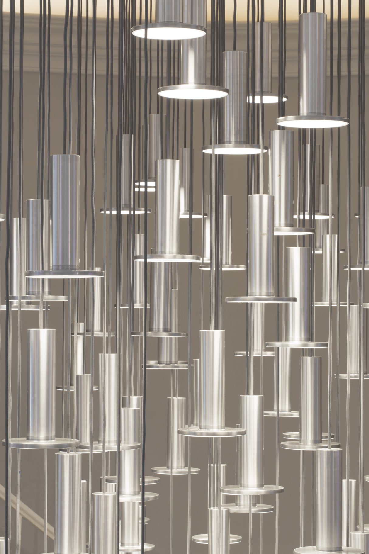 Pablo Pendant Cielo Satin Aluminum Grey - PHOTO 16