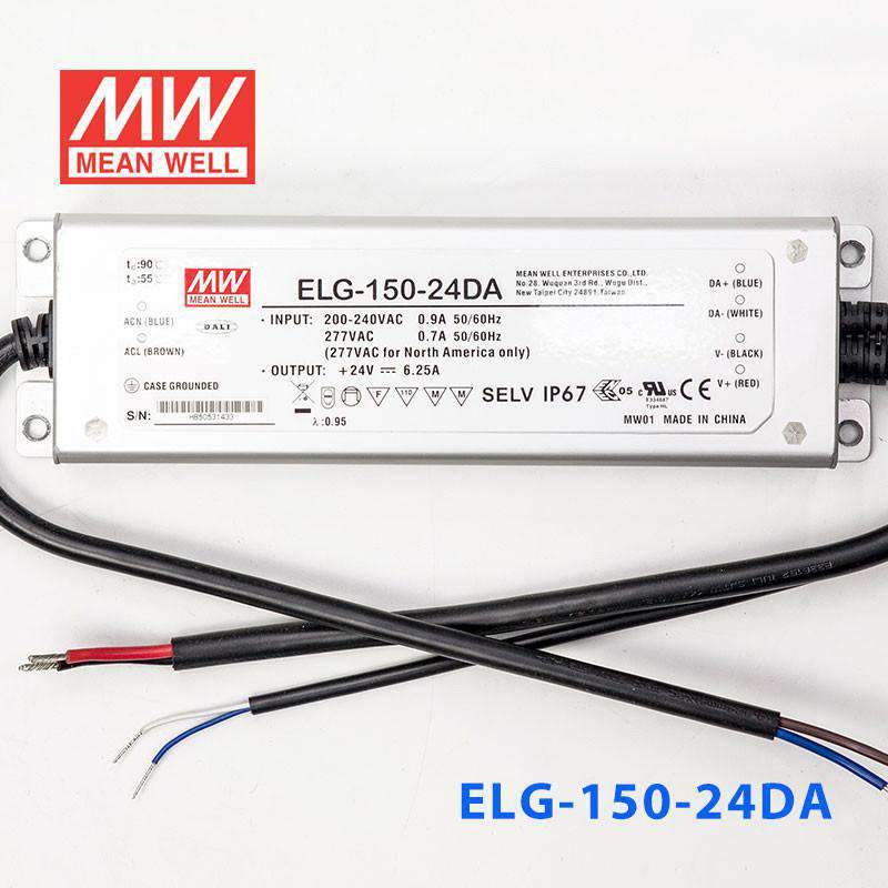 Mean Well ELG-150-24DA Power Supply 150W 24V - DALI 6.25A - PHOTO 2