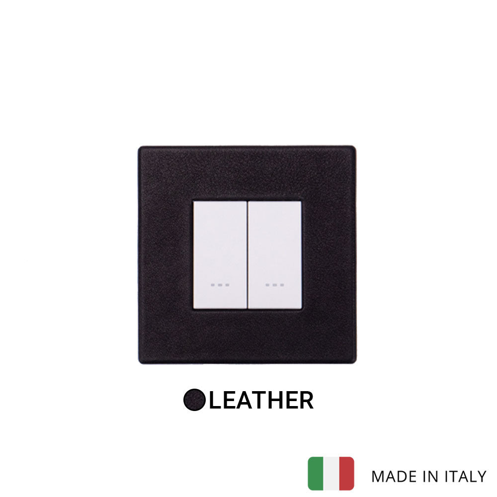 Vimar Eikon Wood 2 Gang Switch - Oak - 16A - PHOTO 3