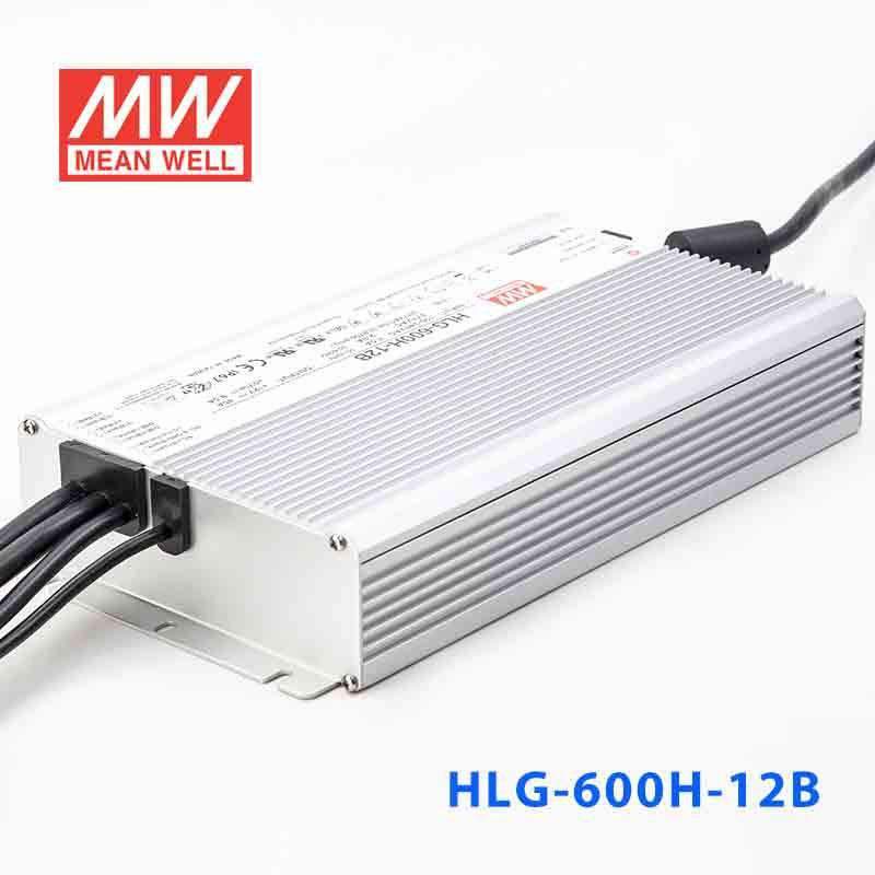 Mean Well HLG-600H-12B Power Supply 480W 12V - Dimmable 40A - PHOTO 3