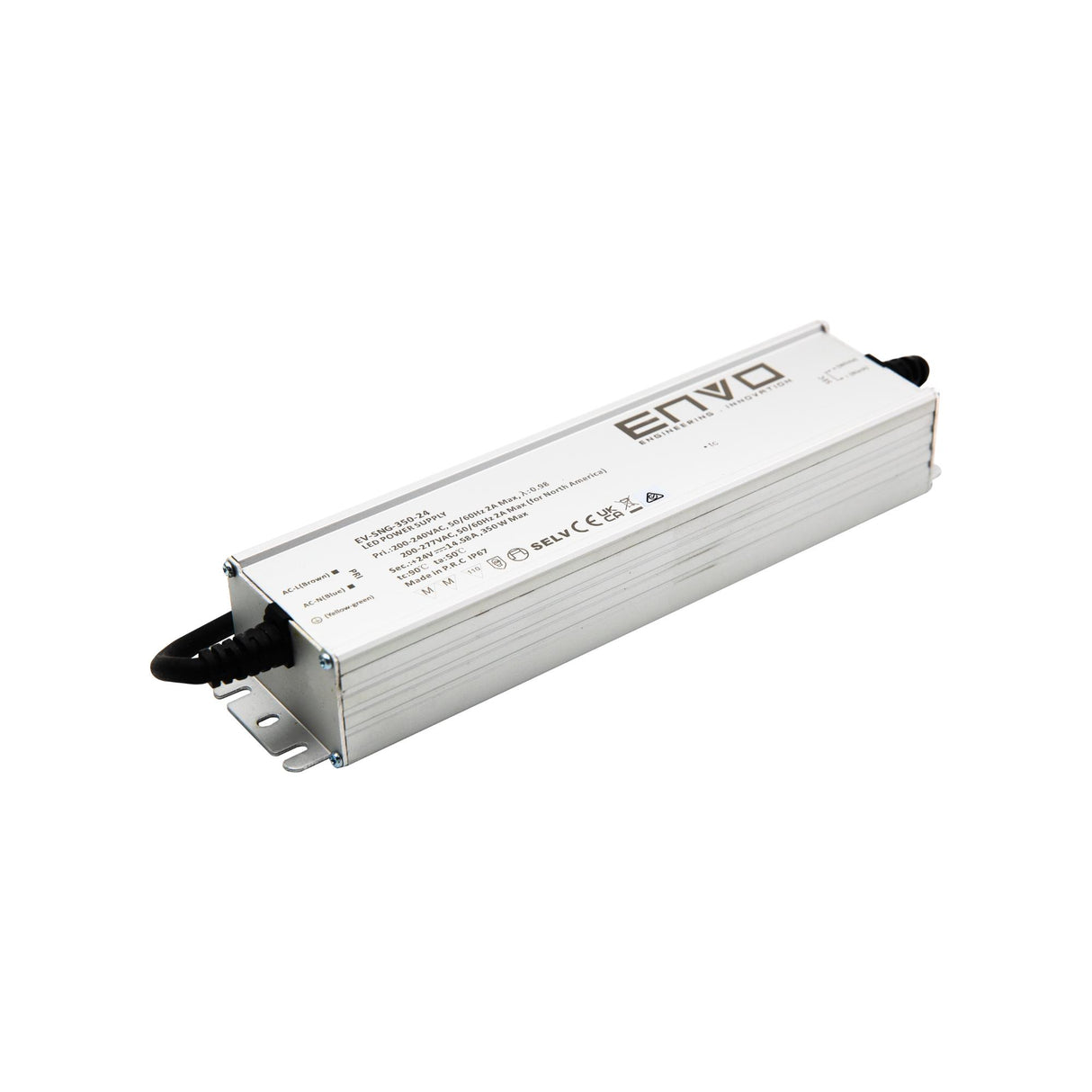 Envo EV-SNG-350-24 LED Driver 350W 24V Waterproof IP67 14.58A