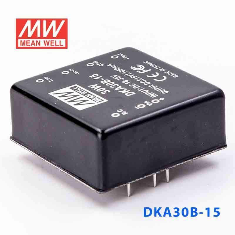 Mean Well DKA30B-15 DC-DC Converter - 30W - 18~36V in ±15V out 1A - PHOTO 1