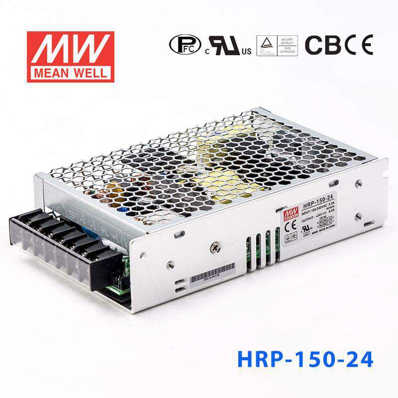 Mean Well HRP-150-24 Power Supply 156W 24V 6.5A