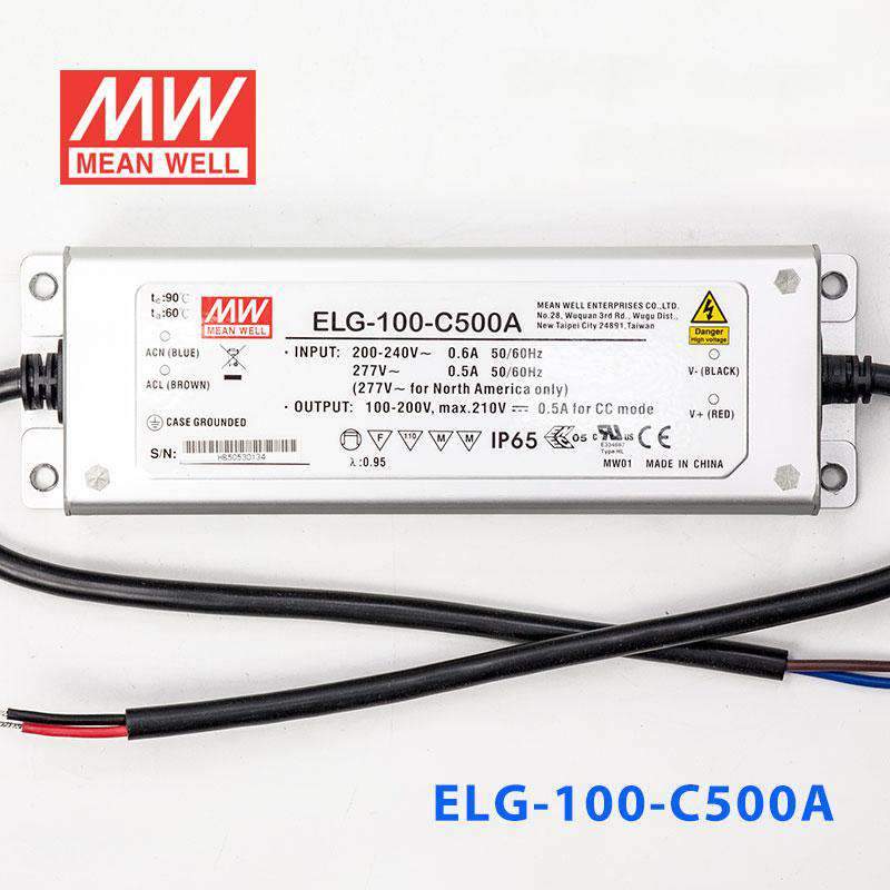 Mean Well ELG-100-C500A Power Supply 100W 500mA - Adjustable - PHOTO 2