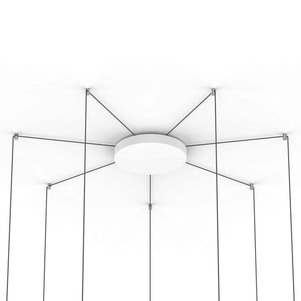 Pablo Multi-Light Bola Disc 12" White