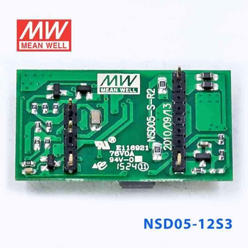 Mean Well NSD05-12S3 DC-DC Converter - 3.96W - 9.2~36V in 3.3V out 1.2A - PHOTO 2