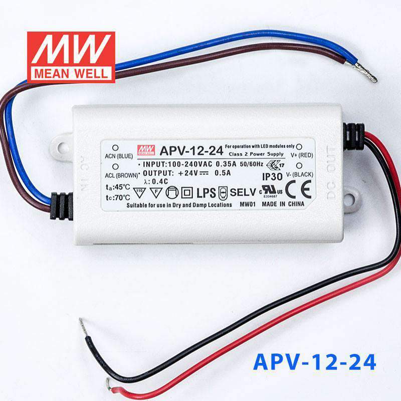 Mean Well APV-12-24 Power Supply 12W 24V 500mA - PHOTO 2