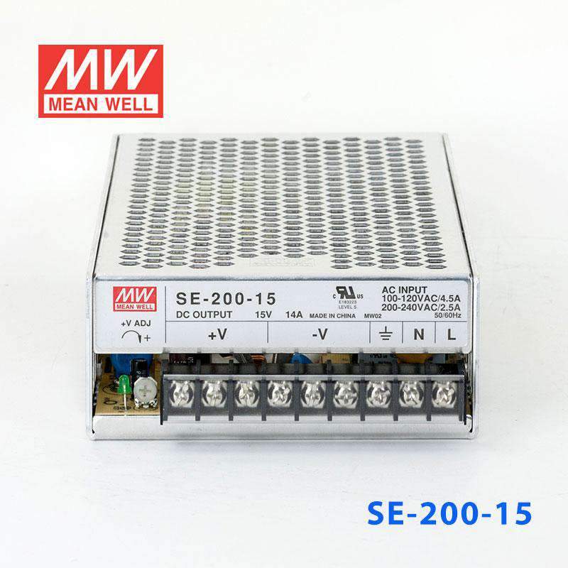 Mean Well SE-200-15 Power Supply 200W 15V - PHOTO 2
