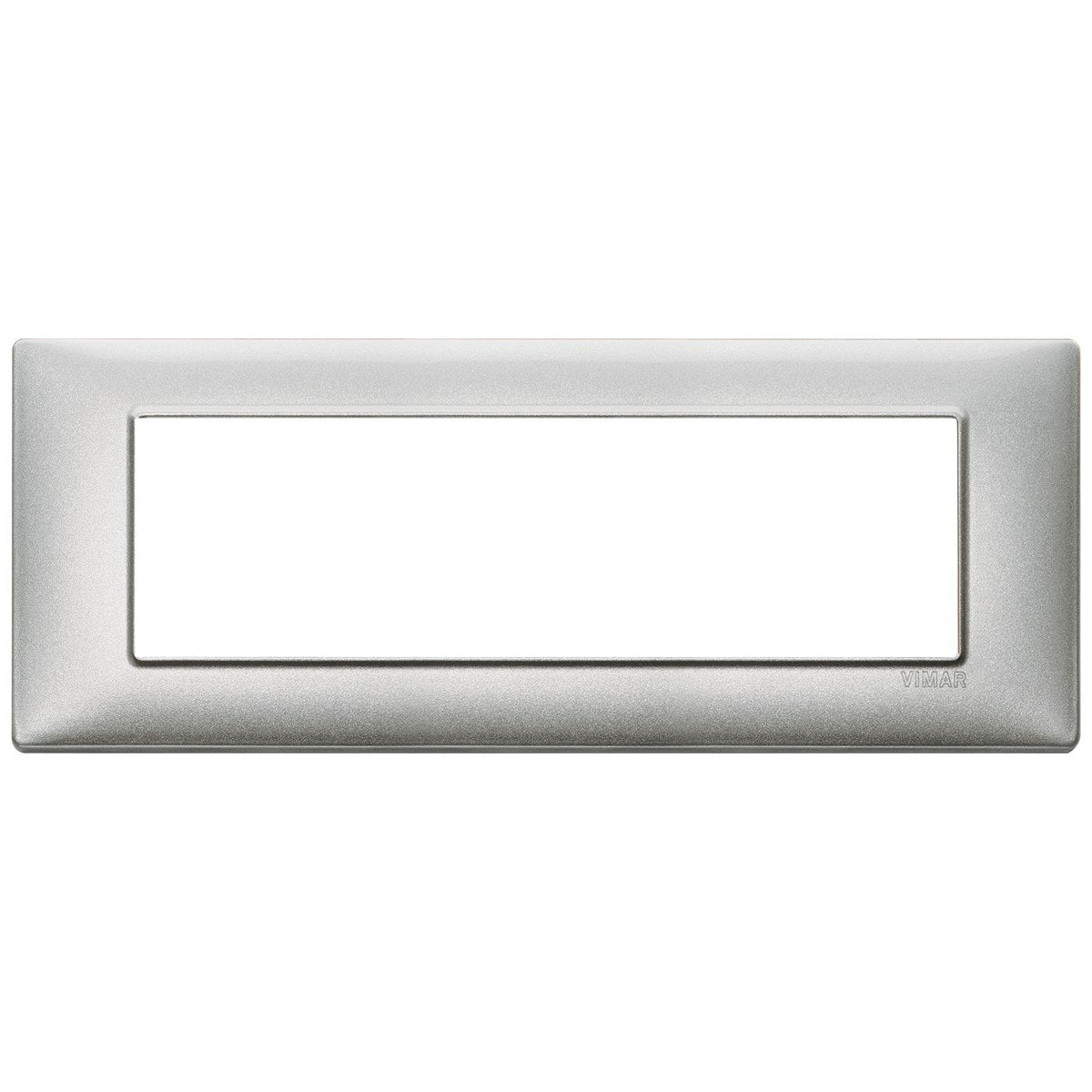 Vimar Plana Plate 7M Metallized Silver