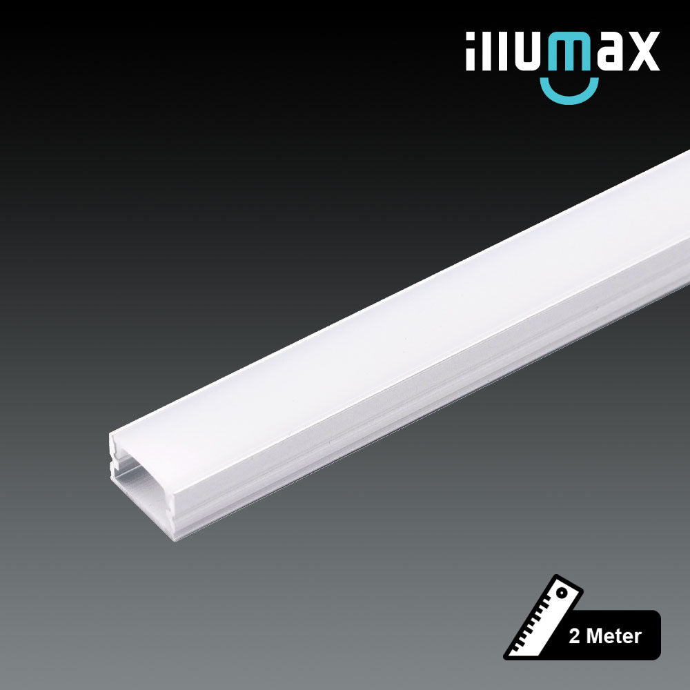 EXLP06 Aluminum Extrusion - Linear Profile - 12mm Wide, 7mm High