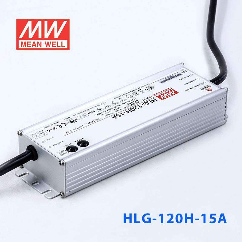Mean Well HLG-120H-15A Power Supply 120W 15V - Adjustable 8A - PHOTO 3