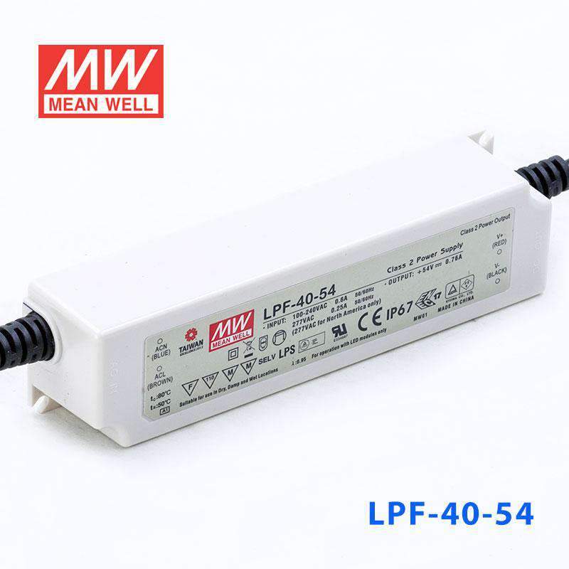 Mean Well LPF-40-54 Power Supply 40W 54V 760mA - PHOTO 1