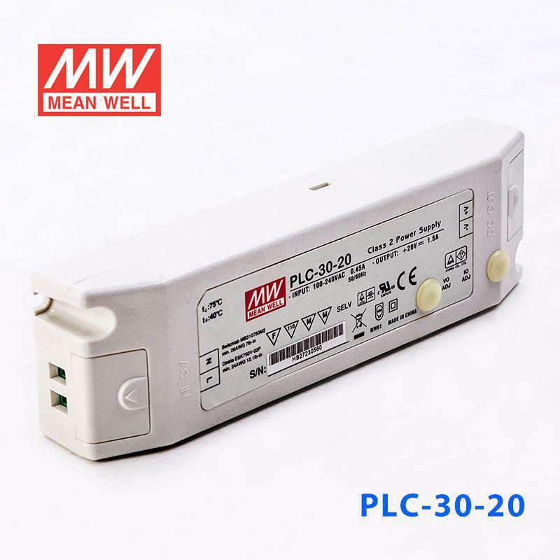 Mean Well PLC-30-20 Power Supply 30W 20V - PFC 1.5A - PHOTO 1