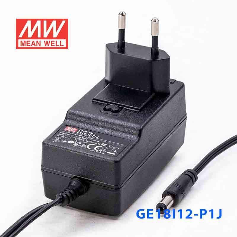 Mean Well GE18I12-P1J Power Supply 18W 12V 1.5A - PHOTO 2