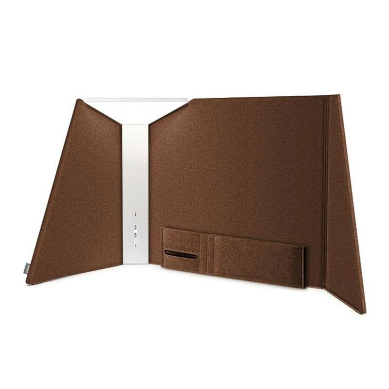 Pablo Table Corner Light Office 30 White/Chestnut