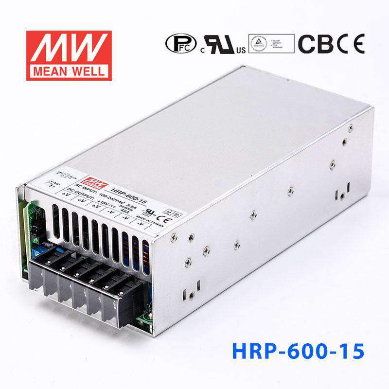 Mean Well HRP-600-15 Power Supply 645W 15V