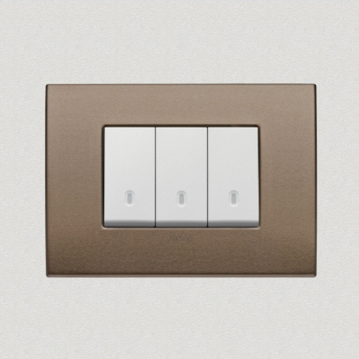 Vimar Arke Metal 3 Gang switch - Dark Bronze - 16A - PHOTO 4