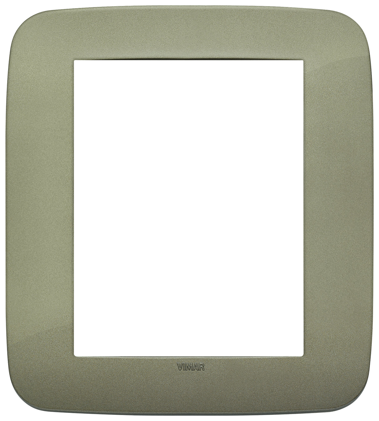 Vimar Arke Round Plate 8M Technopolymer Green