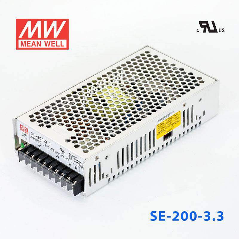 Mean Well SE-200-3.3 Power Supply 132W 3.3V
