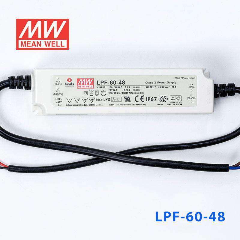 Mean Well LPF-60-48 Power Supply 60W 48V 1.25A - PHOTO 2