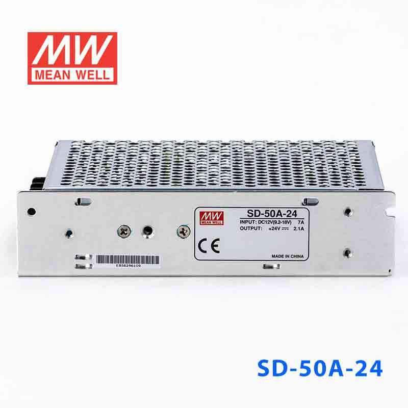 Mean Well SD-50A-24 DC-DC Converter - 50.4W - 9.2~18V in 24V out 2.1A - PHOTO 2