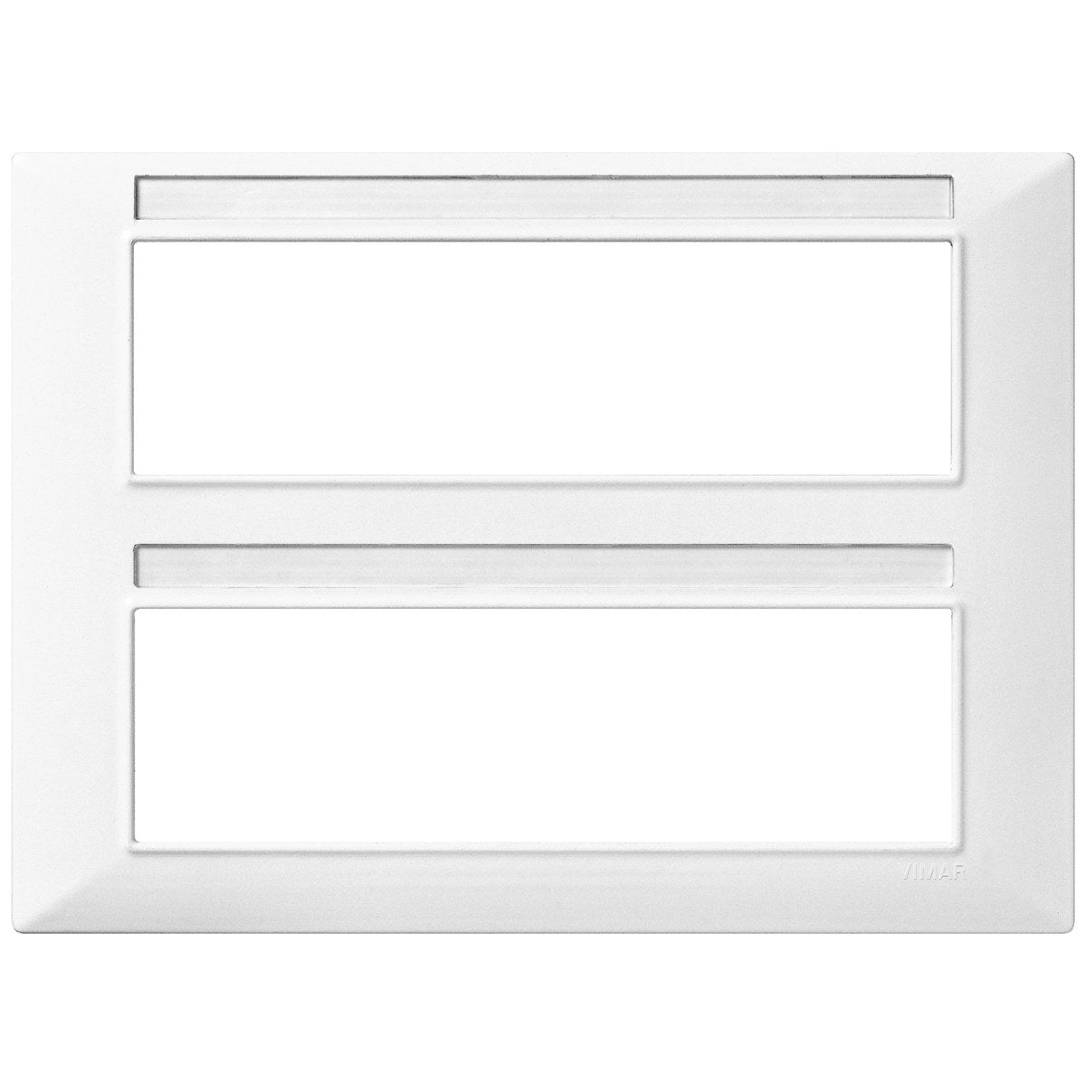 Vimar Plana Plate 14M Technopolymer White