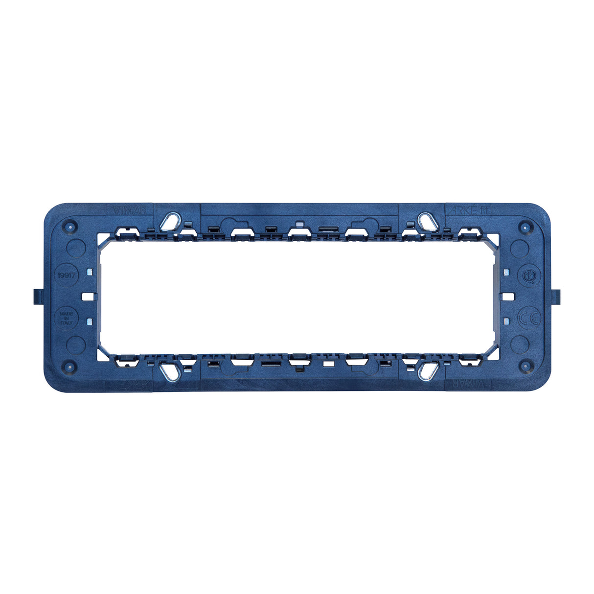Vimar VM-19917 Frame 7M Arké fit with Screws Blue
