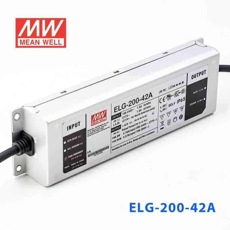 Mean Well ELG-200-42A Power Supply 200W 42V - Adjustable 4.76A - PHOTO 1