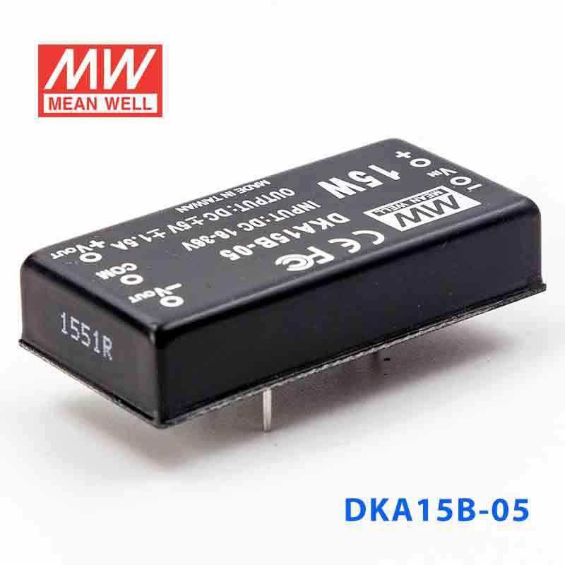 Mean Well DKA15B-05 DC-DC Converter - 15W - 18~36V in ±5V out 1.5A - PHOTO 1