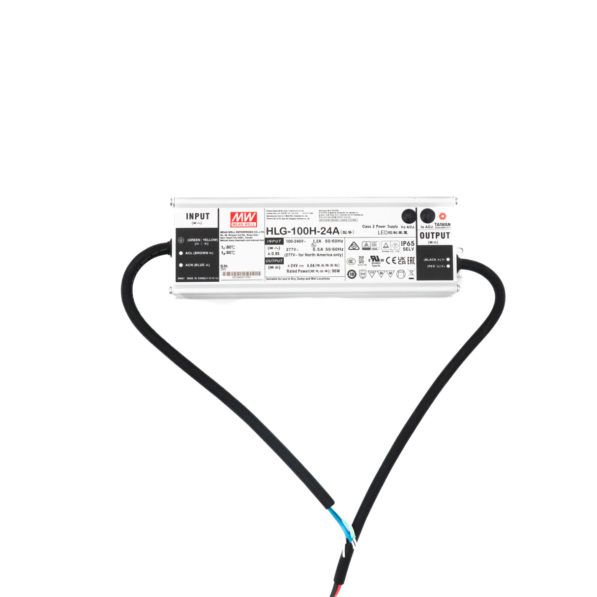 Mean Well HLG-100H-24A Power Supply 100W 24V - Adjustable 4A - PHOTO 1