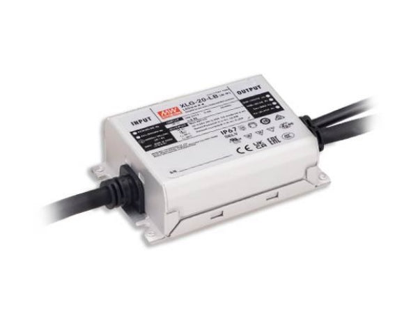 Mean Well XLG-20-M-B 21W 500mA 25.2-42V Constant Current LED Driver, 3 in 1 Dimmable
