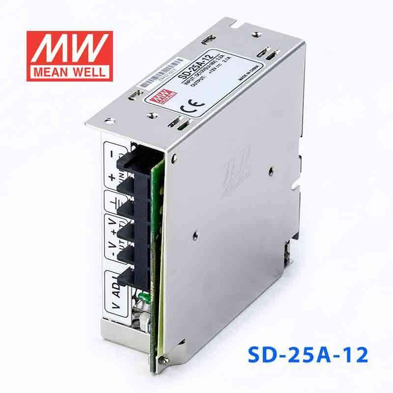 Mean Well SD-25A-12 DC-DC Converter - 25W - 9.2~18V in 12V out 2.1A - PHOTO 1