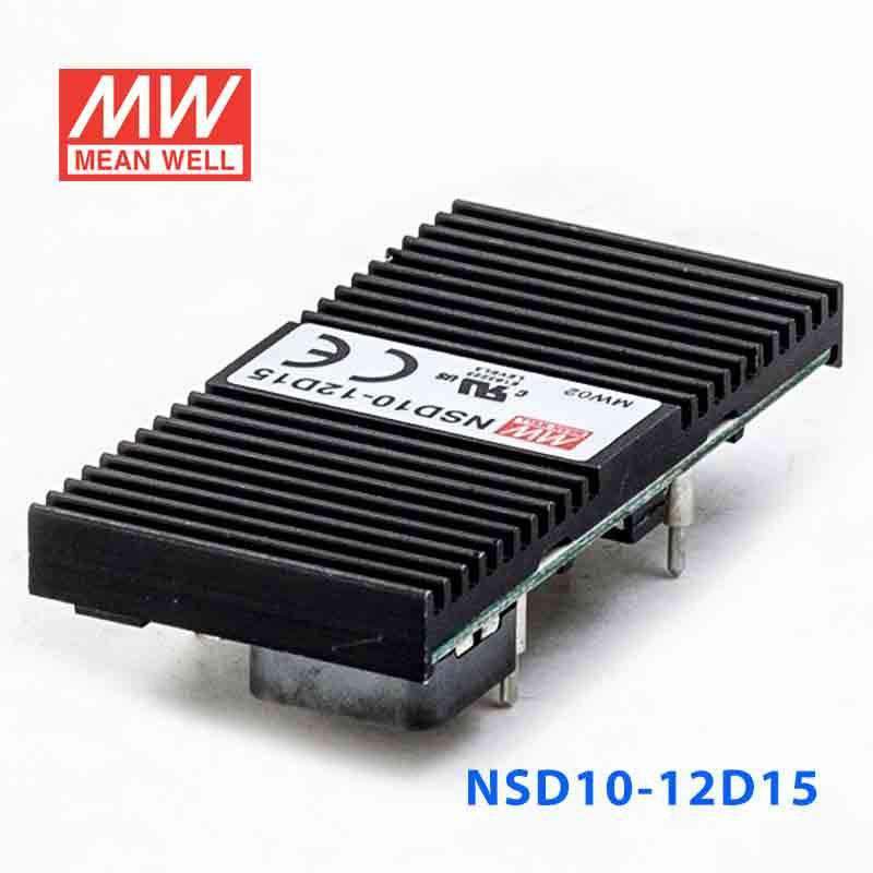 Mean Well NSD10-12D15 DC-DC Converter - 9.9W - 9.8~36V in ±15V out 333mA - PHOTO 1