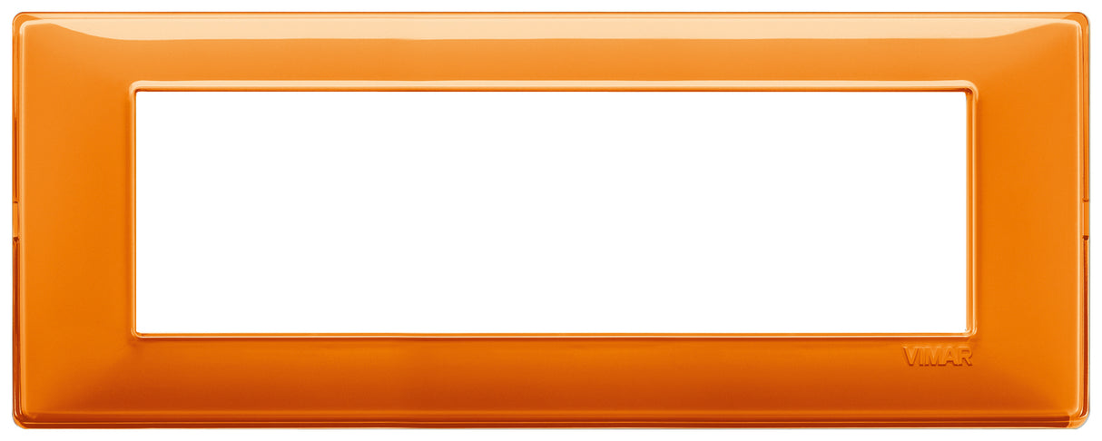 Vimar Plana Plate 7M Technopolymer Reflex Orange