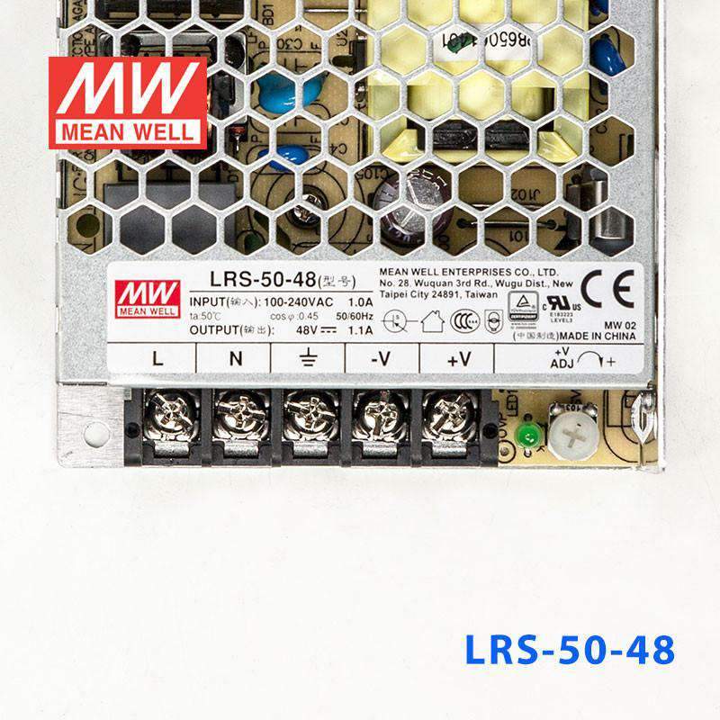 Mean Well LRS-50-48 Power Supply 50W 48V - PHOTO 2