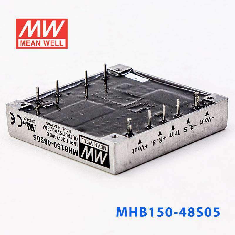 Mean Well MHB150-48S05 DC-DC Converter - 150W - 36~75V in 5V out 20A - PHOTO 4