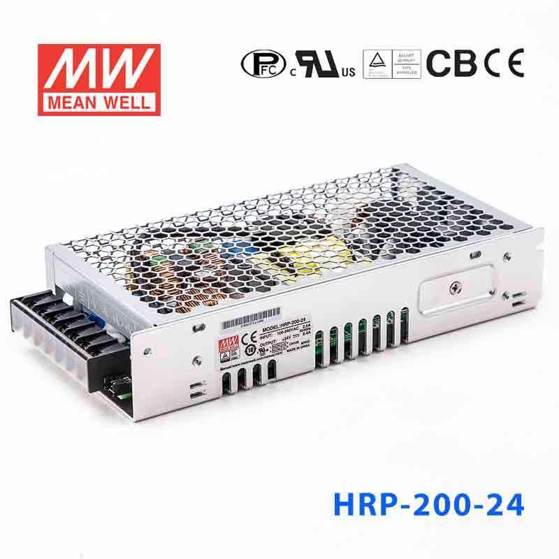 Mean Well HRP-200-24 Power Supply 201.6W 24V