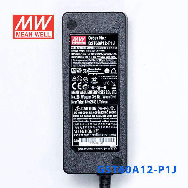Mean Well GST60A12-P1J Power Supply 60W 12V 5A - PHOTO 2